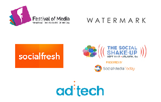 Festival of Media, SocialFresh, Ad Tech, The Social Shake-Up, Watermark